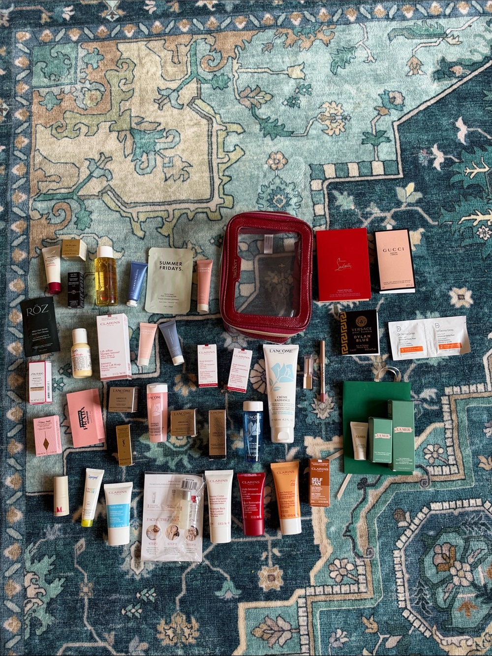 New Over 40 Piece Designer Beauty Bundle Deluxe Sizes.